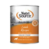Nutrisource Grain Free Lamb Recipe Canned Dog Food