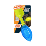 Nerf TPR LED and Squeak Vortex Football Dog Toy 12 in