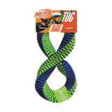 Nerf Hand Braided Twisted Infinity Tug Dog Toy 12 in
