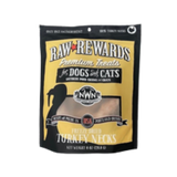 Northwest Naturals Raw Rewards Premium Treats Freeze Dried Turkey Necks for Dogs & Cats 6 oz