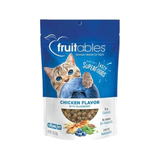 Fruitables Chicken Flavor with Blueberry Crunchy Cat Treats 2.5 oz