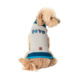 Pet Obsession  Grey "LOVE" Pet Sweater
