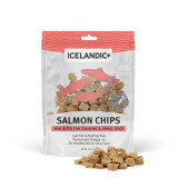 Icelandic+ Salmon Mini Fish Chips Dog Treats 2.5 oz