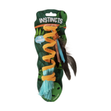 Smartykat Instincts Crazy Coil Springy Feather Cat Toy 