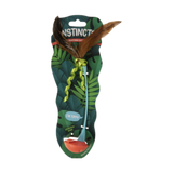 Smartykat Instincts Rowdy Rocker Self-Righting Wand with Feathers & Ribbons Cat Toy 