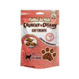 Nothin' To Hide Crunchy & Creamy Salmon Flavor & Collagen Cat Treats 3 oz