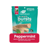 Ark Naturals Breath Bursts Peppermint Bits Small Dental Dog Treats 4 oz
