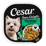 Cesar Turkey Recipe Filets in Gravy Small Breed Adult Wet Dog Food