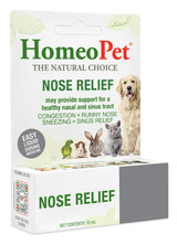 Homeopet Nose Relief Multispecies Formula  Homeopet Nose Relief Multispecies Formula