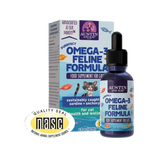 Austin & Kat Purrfect Omega-3 Feline Health & Wellness Formula Food Supplement for Cats 2 oz