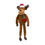 Petlou Holiday Long-Legged Reindeer Plush Dog Toy 36 in