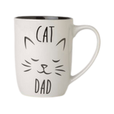 Petrageous Cat Dad Stoneware Mug 24 oz