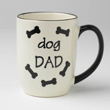 Petrageous Dog Dad Stoneware Mug 24 oz