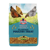 Kalmbach Feeds Henhouse Reserve Love Bug Meal Worm Chicken Treats 30 oz