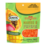 Exotic Nutrition Pet Supplies Mango & Papaya Small Animal Treat 4.5 oz