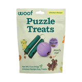 Woof Chicken Recipe Puzzle Dog Treats 5 oz