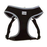 Coastal Pet Products Comfort Soft Black Reflective Wrap Adjustable Dog Harness