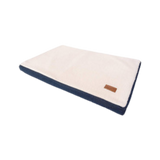 Wrangler Reversible Denim Sherpa Crate Mat Pet Bed