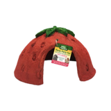 Wild Harvest Picnic Party Hut- Strawberry Flavor Edible Small Animal Hideaway 