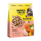 Animals Like Us RawMix50 Ocean Fish & Salmon Recipe Freeze-Dried Dog Food