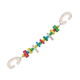 A&E Nibbles Hanging Wood Chew with Treat Clips for Small Animals 