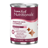 Fromm Nutritionals Sensitive Skin & Stomach Pate Canned Dog Food Supplement