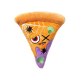 Fuzzyard Halloween Weberoni Pizza Plush Dog Toy 