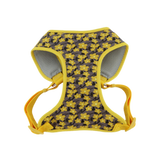 Coastal Pet Products Ribbon Designer Wrap Adjustable Dog Harness- Yellow Buttercup