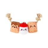 Hugsmart Camping Pups S' Mores Tug Dog Toy 