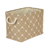 Kole Imports Tan Rectangle Pet Storage Bin 