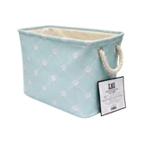 Kole Imports Teal Rectangle Pet Storage Bin 