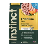Instinct Frozen FreshRaw Bites Cage-Free Chicken Recipe Adult Dog Food 6 lb