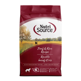 Nutrisource Beef & Rice Recipe Dry Dog Food