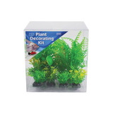 Penn-plax Green Deco Fish Ornament 6 pk