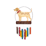 Songbird Essentials Lab Dog Woof Wind Chime 