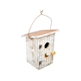 Songbird Essentials White Birdie Loo Birdhouse 