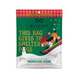 Givepet Holiday Snowboard Hound Soft Baked Dog Treat 6 oz