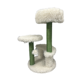 A&E Alpine Green and Ivory Cat Loft 