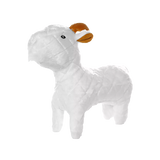 Tuffy's Farm Goat Squeaky Plush Dog Toy 
