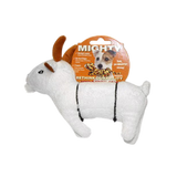 Tuffy's Jr Farm Goat Squeaky Plush Dog Toy 