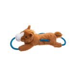 Growl Haystackerz Hayride Horse Rope and Plush Dog Toy 