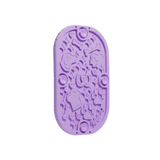 Woof Lavendar Double Sided Slow Feeder Lick FlipMat Mini