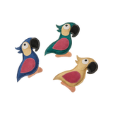 Spot Dura-Fuse Parrot Leather Dog Toy, Assorted 8 in