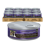 Dave's Naturally Healthy Chicken & Turkey Recipe in Saucey Pate Grain-Free Wet Cat Food