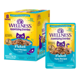 Wellness Appetizing Entrees Flaked Tuna Recipe in Broth Natural Grain-Free Wet Cat Food