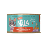 Love Nala Chicken with Carrot and Pumpkin Recipe Pate Dinner in Broth Wet Food for Adult Cats
