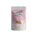 Fussie Cat Tuna with Salmon and Pumpkin in Goat Milk Mousse Kitten Pouch Wet Food