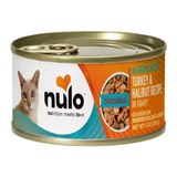 Nulo Shredded Turkey & Halibut in Gravy Grain-Free Wet Cat Food