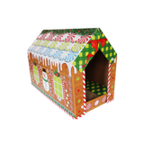 European Home Designs ASPCA Christmas Gingerbread Cat Scratch House 