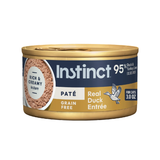 Instinct Pate Real Duck Entrée Grain-Free Wet Cat Food